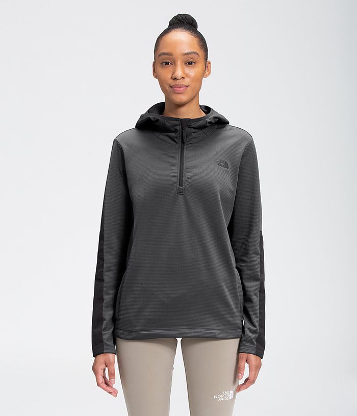 The North Face Pullover Dames Wayroute Hoodie ZGAD02961 - Donkergrijs